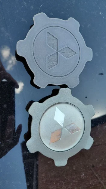 Nắp chụp mâm xe Mitsubishi Pajero 17 inch (3D Printable) - Image 1