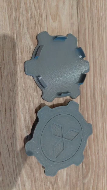 Nắp chụp mâm xe Mitsubishi Pajero 17 inch (3D Printable) - Image 2