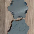 Nắp chụp mâm xe Mitsubishi Pajero 17 inch (3D Printable) - Thumbnail 2