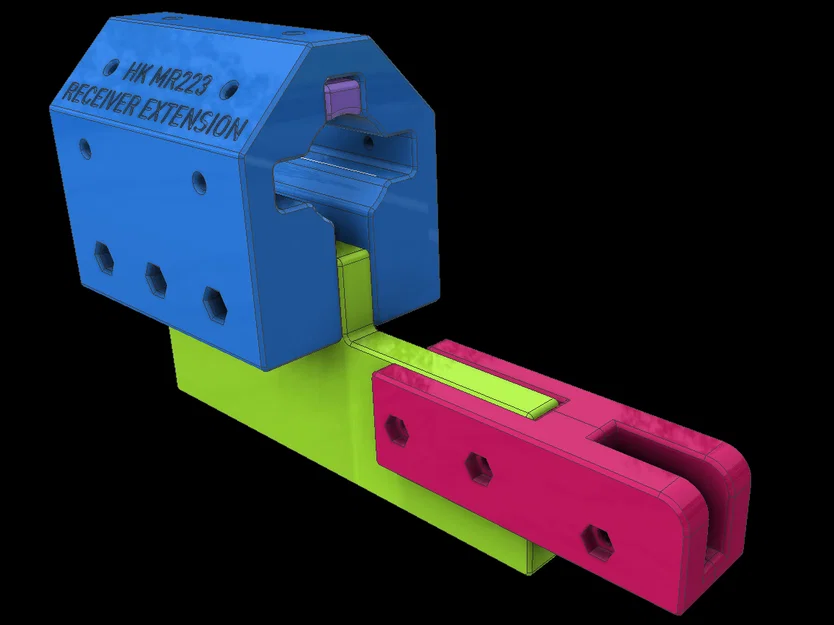 Đồ gá kẹp ống đệm (Buffer Tube) cho HK MR223 [WIP] - Image 2