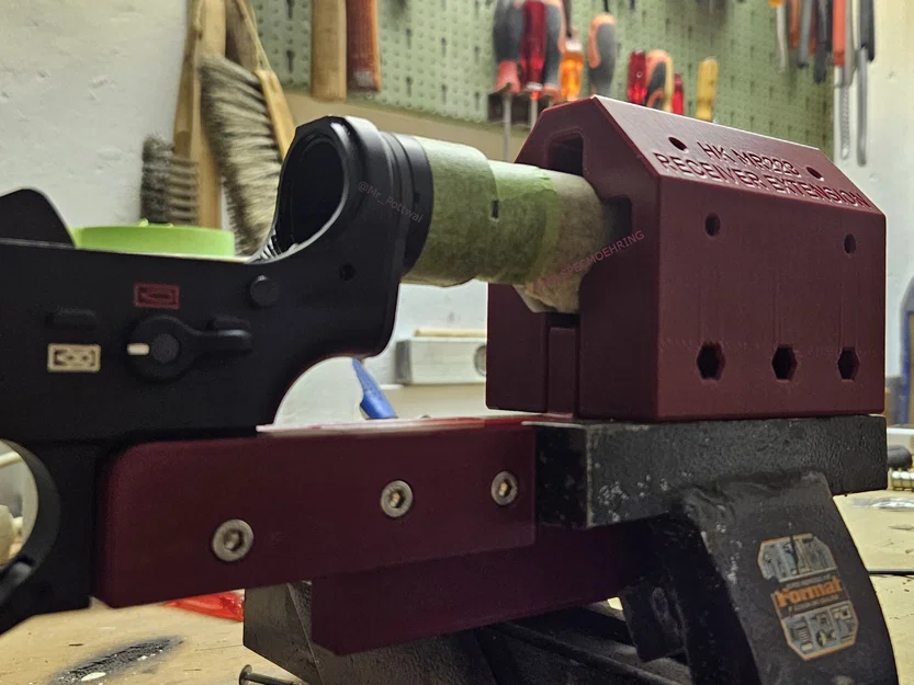 Đồ gá kẹp ống đệm (Buffer Tube) cho HK MR223 [WIP] - Image 3