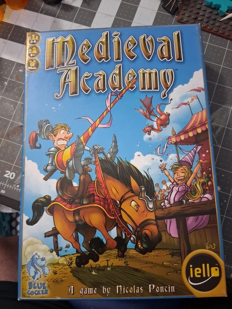 Khay in 3D tối ưu cho board game Medieval Academy - Image 1