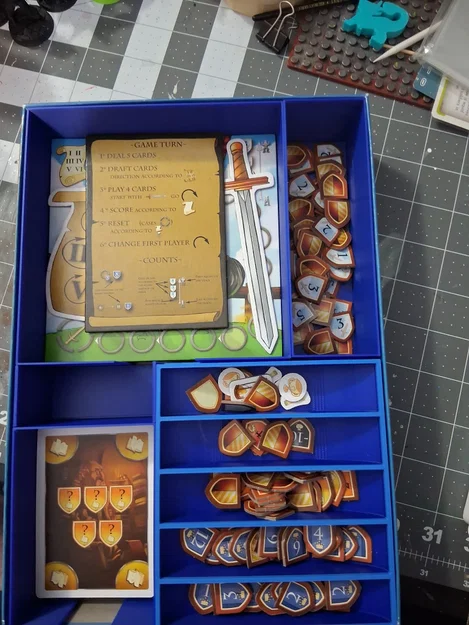 Khay in 3D tối ưu cho board game Medieval Academy - Image 2