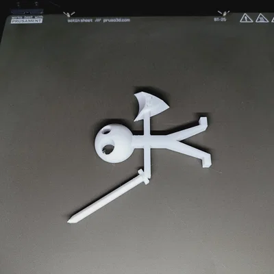 TPU Test Man – Mô hình in thử nghiệm nhựa dẻo