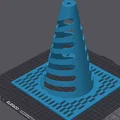 Nón Phân Định Sân Tập Bằng Nhựa Tiết Kiệm (Có Khe Rãnh) - Thumbnail 1