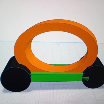 Mô hình xe hơi 3D cách điệu tối giản cho người mới bắt đầu
