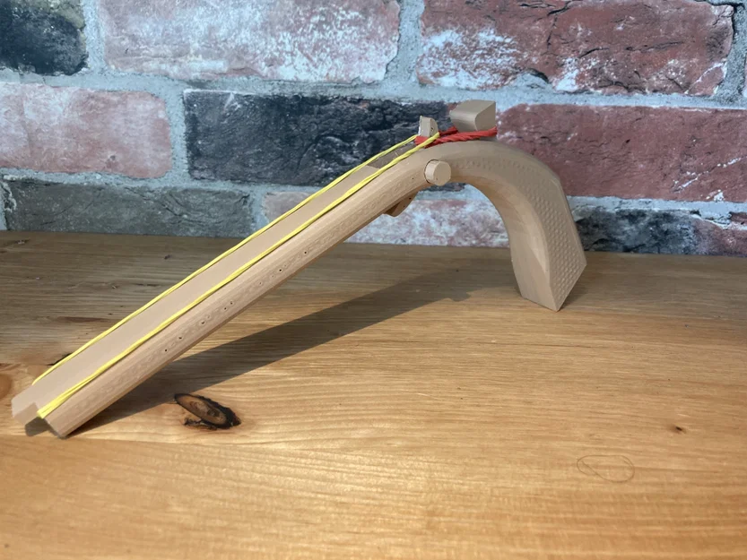 Mô hình súng bắn dây thun 3D phiên bản V2 (Rubber band gun V2) - Image 1