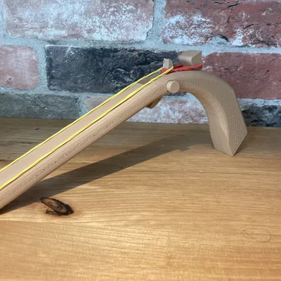 Mô hình súng bắn dây thun 3D phiên bản V2 (Rubber band gun V2)