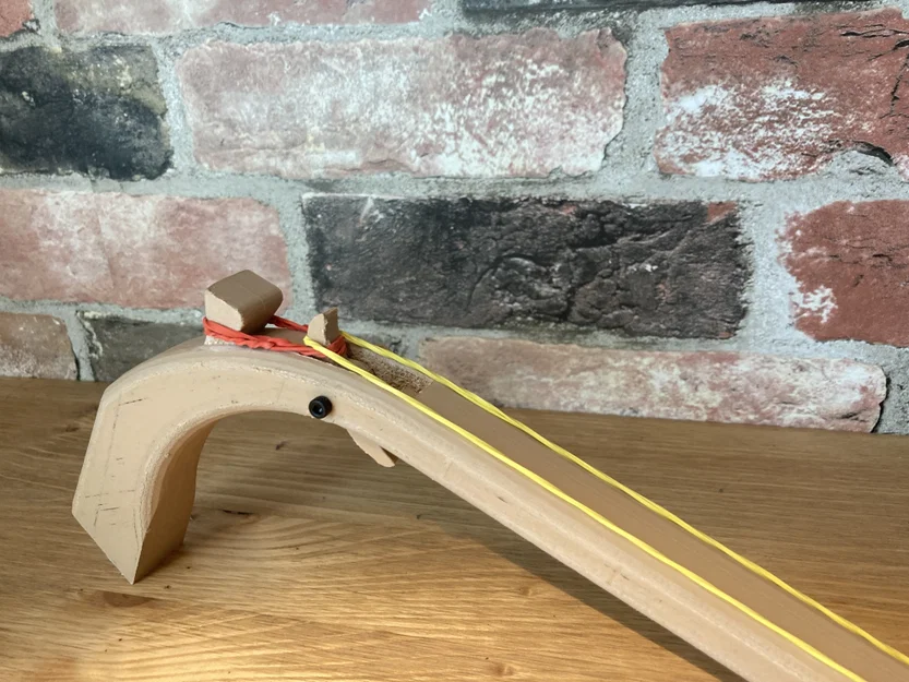 Mô hình súng bắn dây thun 3D phiên bản V2 (Rubber band gun V2) - Image 2