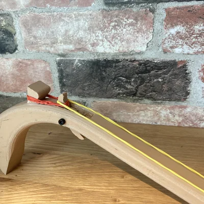 Mô hình súng bắn dây thun 3D phiên bản V2 (Rubber band gun V2)