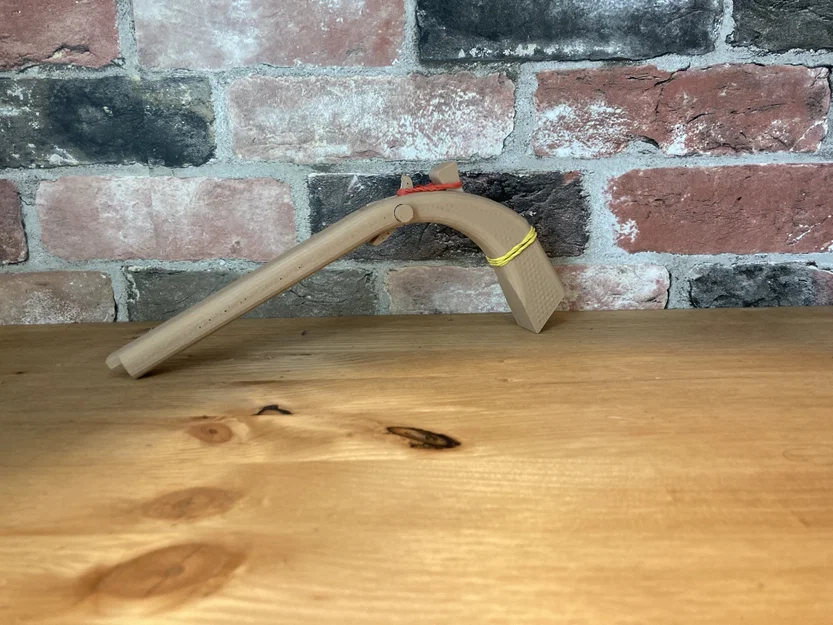 Mô hình súng bắn dây thun 3D phiên bản V2 (Rubber band gun V2) - Image 4
