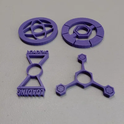 Fidget Spinner Murder Drones (Absolute Solver) in 3D độc đáo