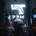 Mô hình 3D biểu tượng súng Cyberpunk 2077 trang trí treo tường - Thumbnail 2