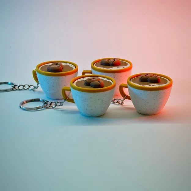 Móc Khóa Fidget Hình Ly Cà Phê - Image 3