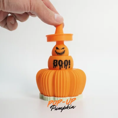 Pop-Up Pumpkin - Bí Ngô Bung Nở Phiên Bản Halloween