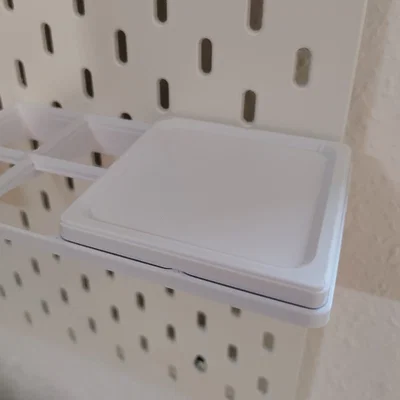 Khay Gridfinity 2x2 Đựng Dụng Cụ Vệ Sinh Bàn In 3D Gọn Gàng