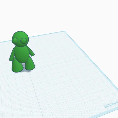 Mô hình Bug Eyed Bill ngộ nghĩnh cho máy in 3D