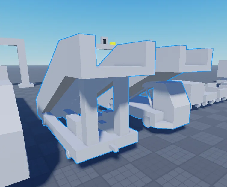 Bộ Thang Lên Máy Bay Mô Hình Tỷ Lệ 1:400 (Airstairs & Airsteps) - Image 1
