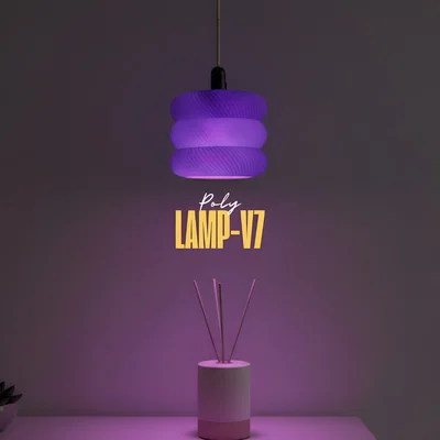 Poly-Lamp V7 – Đèn in 3D phong cách hiện đại