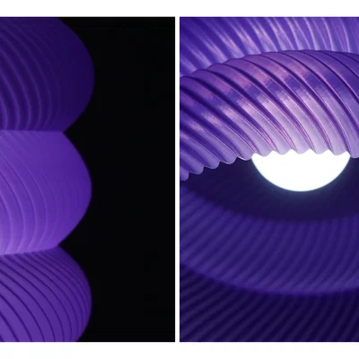 Poly-Lamp V7 – Đèn in 3D phong cách hiện đại