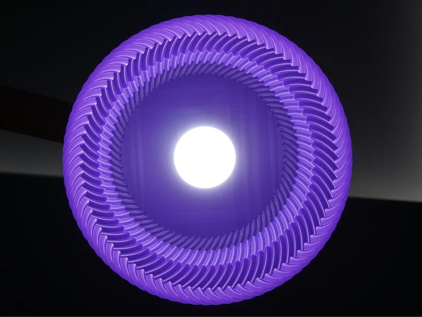 Poly-Lamp V7 – Đèn in 3D phong cách hiện đại - Image 4