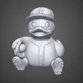 Mô hình chú vịt New York Yankees Duck in 3D cực độc đáo - Thumbnail 1