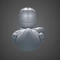 Mô hình chú vịt New York Yankees Duck in 3D cực độc đáo - Thumbnail 3