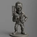 Mô hình Chibi Cyber-Warrior - Thumbnail 2