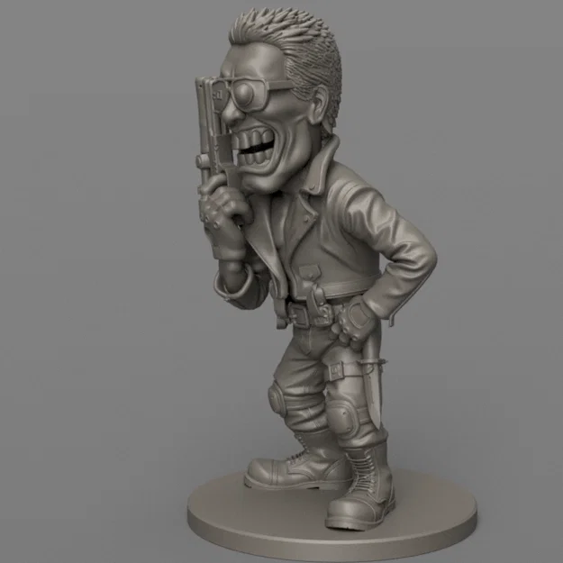 Mô hình Chibi Cyber-Warrior - Image 3