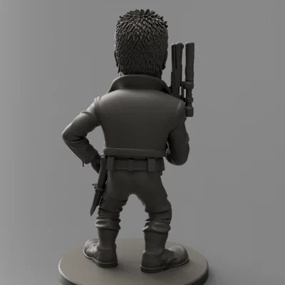 Mô hình Chibi Cyber-Warrior