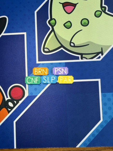 Pokémon TCG - Bộ Token Đánh Dấu Trạng Thái Đặc Biệt - Image 1