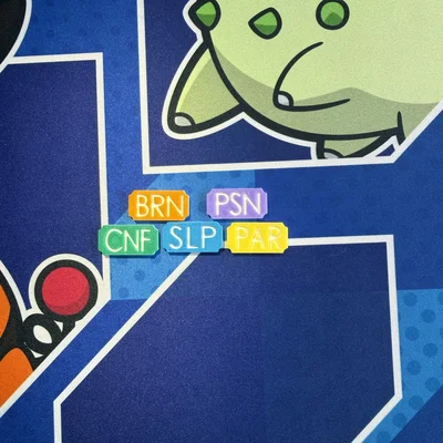 Pokémon TCG - Bộ Token Đánh Dấu Trạng Thái Đặc Biệt