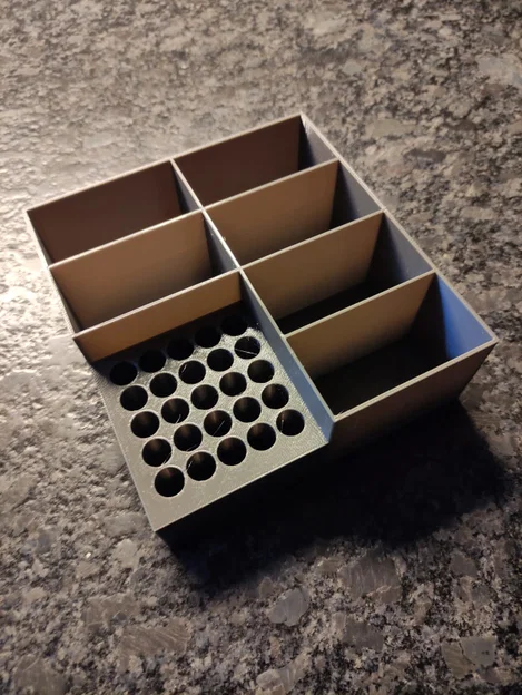Khay sắp xếp nguyên liệu làm bánh (Backzutaten Organizer) in 3D tiện lợi - Image 3