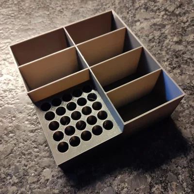 Khay sắp xếp nguyên liệu làm bánh (Backzutaten Organizer) in 3D tiện lợi