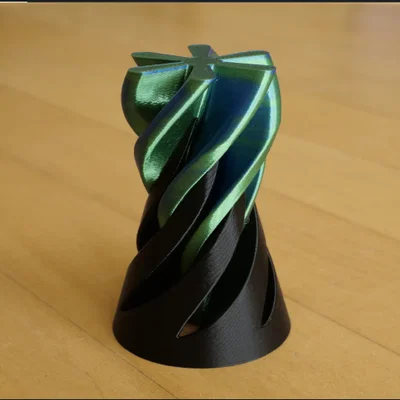 Mô hình đồ chơi Fidget xoắn ốc in 3D cực chill