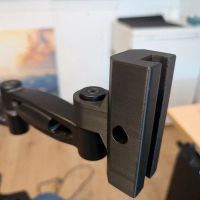 Ngàm gắn kính hiển vi cho tay đỡ màn hình Arctic Z1 Pro - In 3D