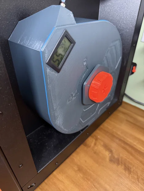 Dry Box cho Prusa Core One/+/L kèm Giá đỡ cuộn nhựa Core One+ đã chỉnh sửa - Image 1