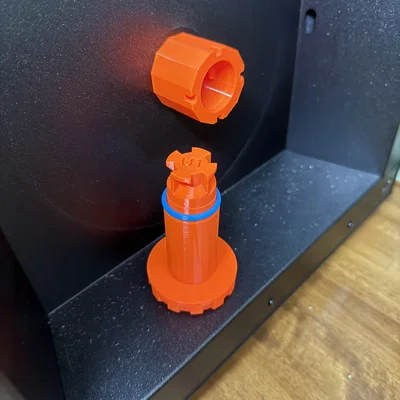 Dry Box cho Prusa Core One/+/L kèm Giá đỡ cuộn nhựa Core One+ đã chỉnh sửa