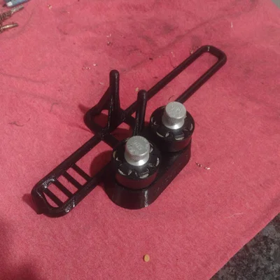 Giá đỡ súng Ruger Revolver GP100 và khay nạp đạn nhanh 3D