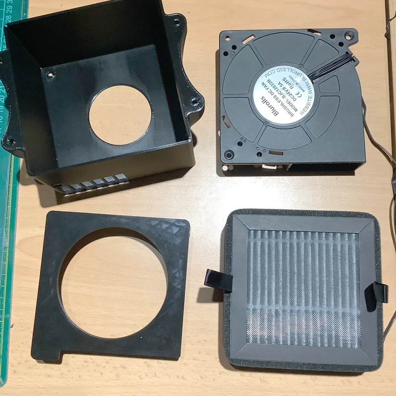 Hộp lọc bụi cho Core One L dùng quạt và lọc HEPA BlueRolls