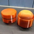 Hộp đựng xà phòng tròn in 3D có khay thoát nước tiện lợi - Thumbnail 1