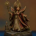 Mô hình nhân vật Halfling Cleric 3D chi tiết cho game D&D - Thumbnail 1