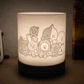 Đèn ngủ 3D Lithophane BT21 xinh xắn - Tự in ấn tại nhà - Thumbnail 1