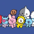 Đèn ngủ 3D Lithophane BT21 xinh xắn - Tự in ấn tại nhà - Thumbnail 4