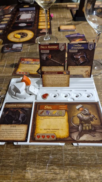 Bảng Điều Khiển Character Dashboard Cho Game Mice and Mystics 3D - Image 1