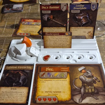Bảng Điều Khiển Character Dashboard Cho Game Mice and Mystics 3D