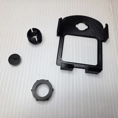 Giá đỡ điện thoại xe hơi (Khớp cầu 17mm) cho Samsung S25 / Ford Fiesta MK6