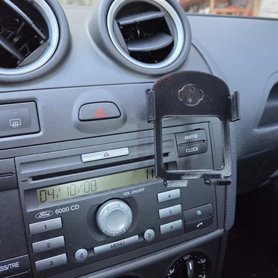 Giá đỡ điện thoại xe hơi (Khớp cầu 17mm) cho Samsung S25 / Ford Fiesta MK6