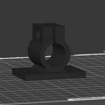 Đế giữ ống 18mm thiết kế nhỏ gọn in 3D