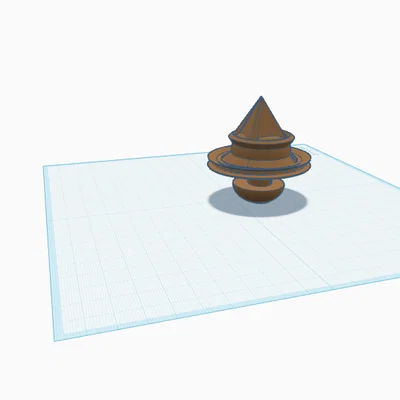 Mô hình con quay turtle battle top - Đồ chơi in 3D thú vị cho bé